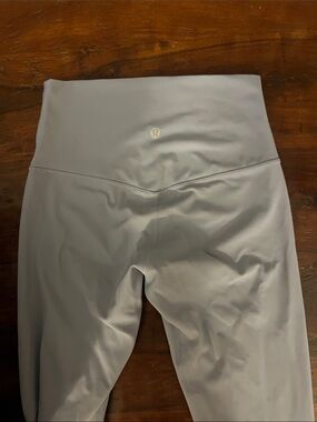 Lululemon High-Rise Yoga Leggings in Chambray